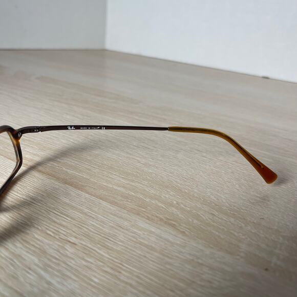 Ray-Ban RB5048 2144 Eyeglasses Tortoise Shell Frames 47-18-135 Made in Italy - Picture 6 of 8